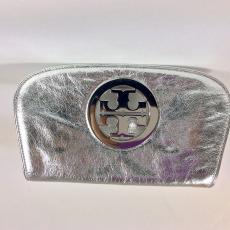 Tory Burch Silver Leather Clutch bag