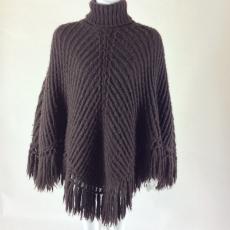 Chloe Brown Wool Knitwear