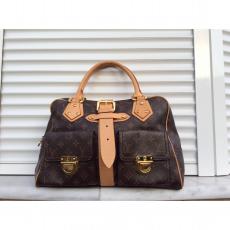 Louis Vuitton Brown Leather Handbag