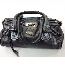 Chloe Black Leather Handbag