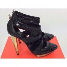 Lara Bohinc Black Leather Sandals