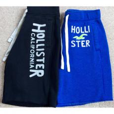 Hollister Navy Cotton Shorts