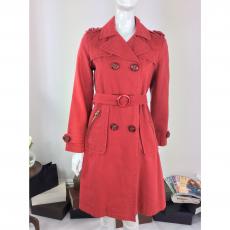 Marc Jacobs Red Cotton Trenchcoat