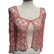 Alberta Ferretti Pink Rayon Top