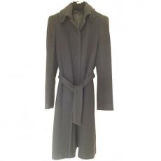 Seventy Italy Black Wool Coat