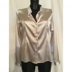 Cavaliere Milano Ecru Silk Top