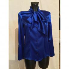 Cavaliere Milano Navy Silk Top