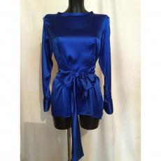 Cavaliere Milano Navy Silk Top